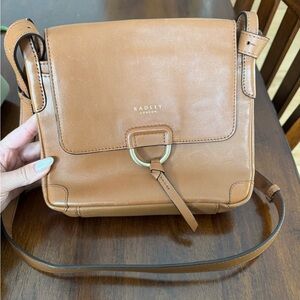 RADLEY LONDON Brown Leather Crossbody Bag